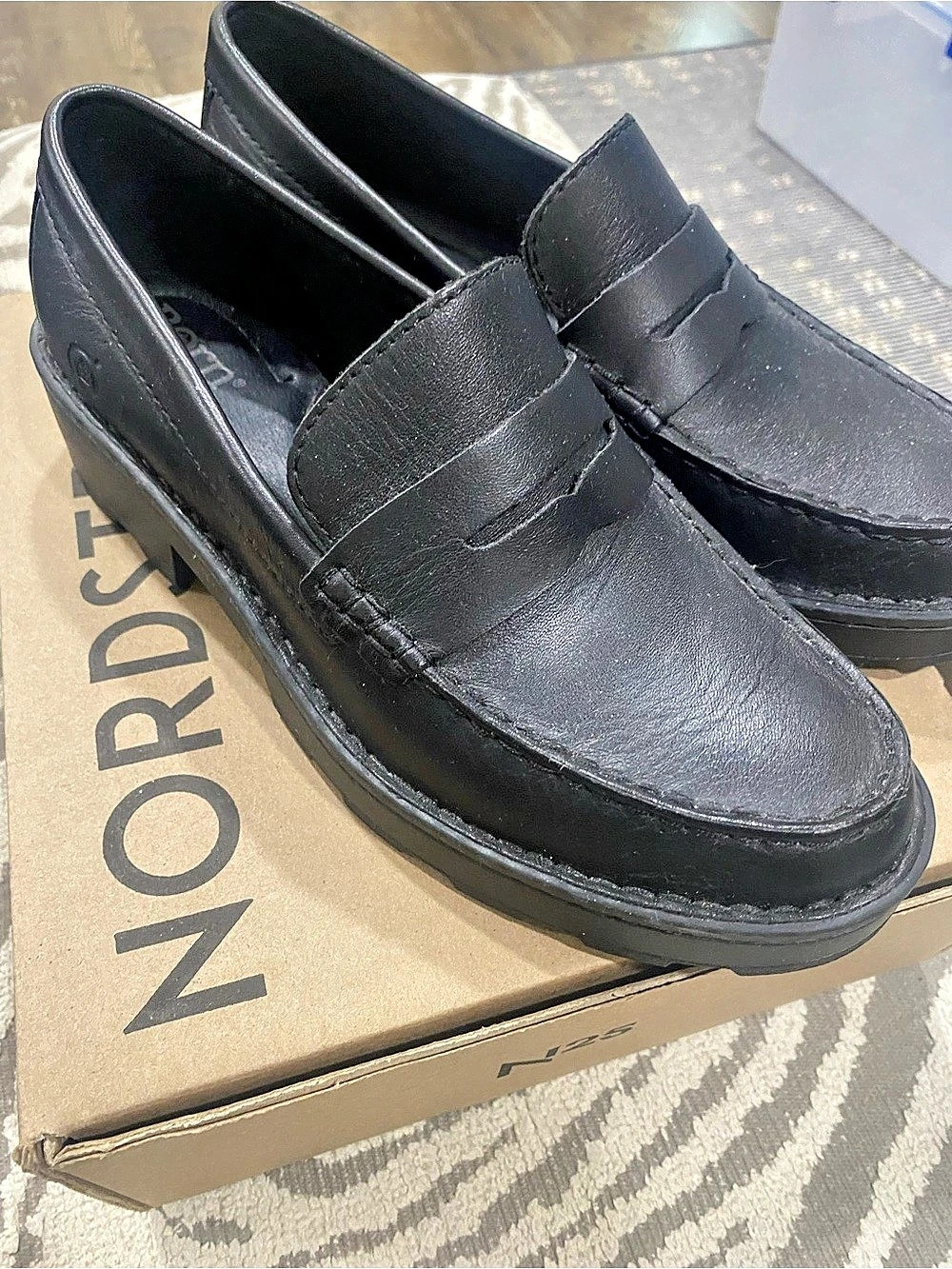 Dr. Martens Adrian Black Leather Loafers Like New